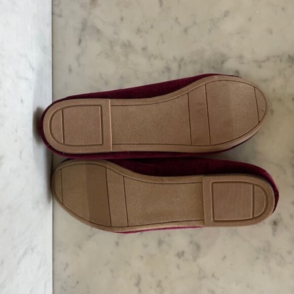 GAP KIDS Velvet Graphic Unicorn Red Flats 5 - Picture 13 of 14